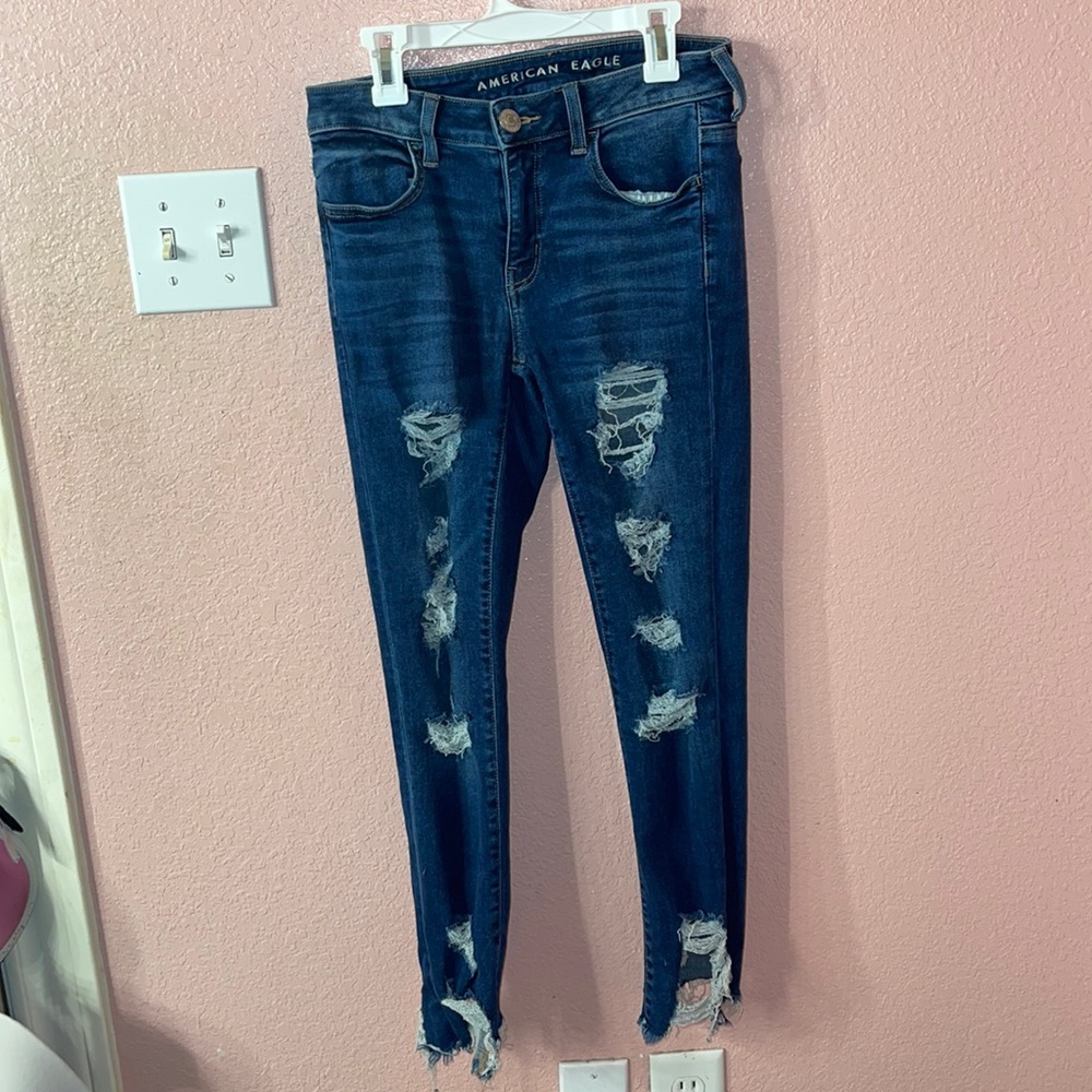 American Eagle Next Level Stretch Jeans High Rise